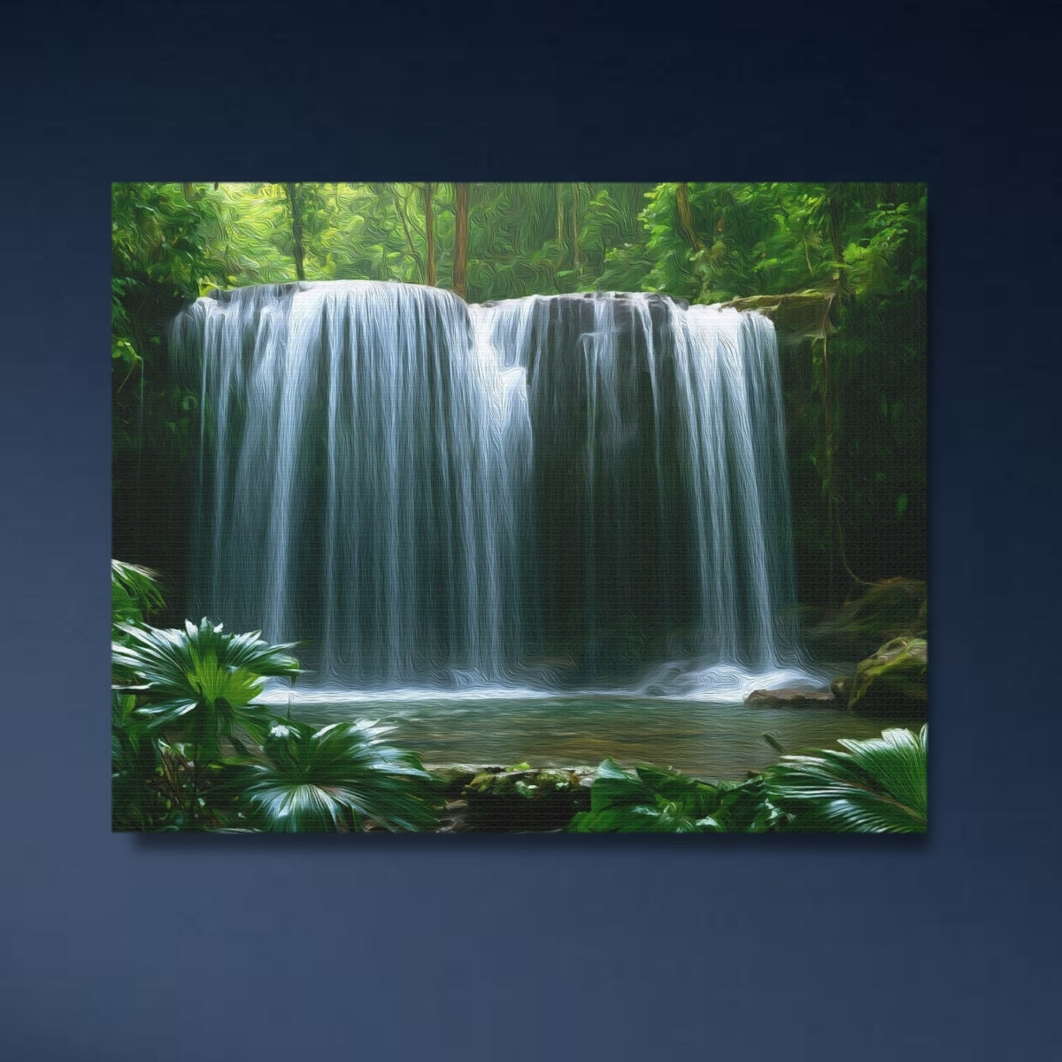 Palau Jungle Waterfall — Palau, Palau, close-up detail