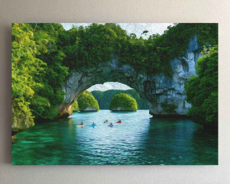 Rock Islands Natural Arch — Palau, Palau