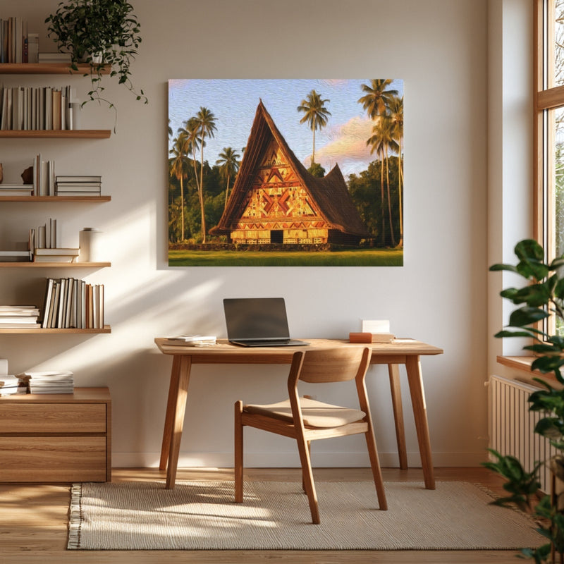 Palau Traditional Bai Meeting House — Palau, Palau, view 4