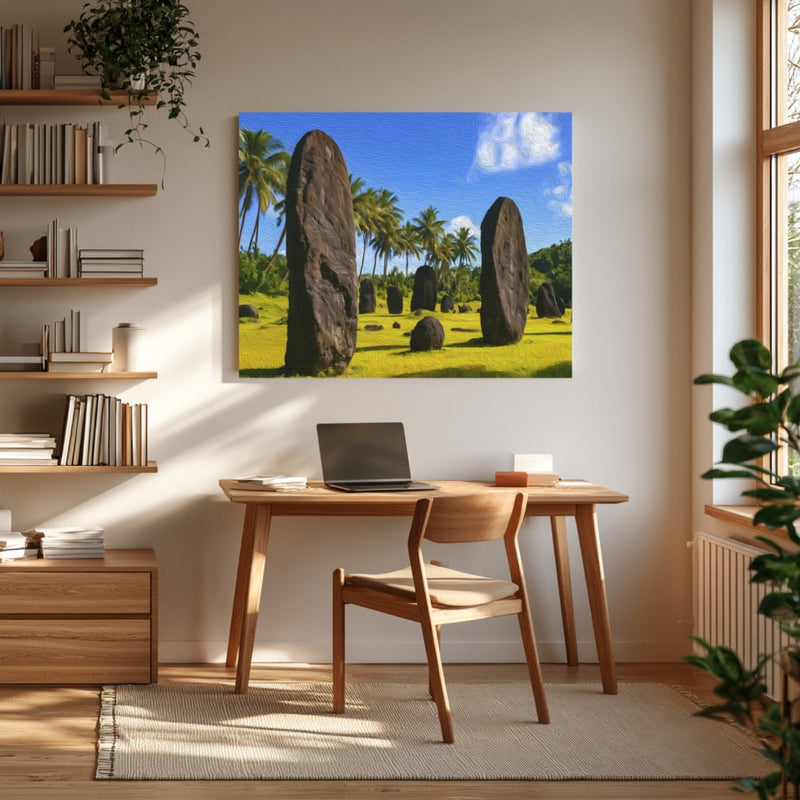 Badrulchau Stone Monoliths — Palau, Palau, view 4