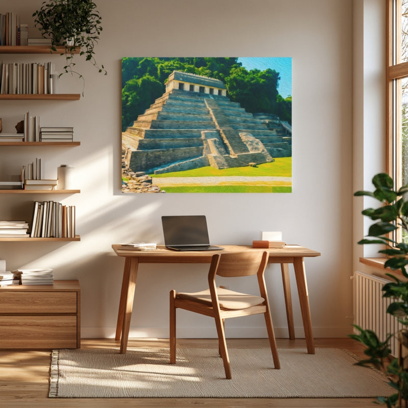 Temple of the Inscriptions — Palenque, Mexico, view 4