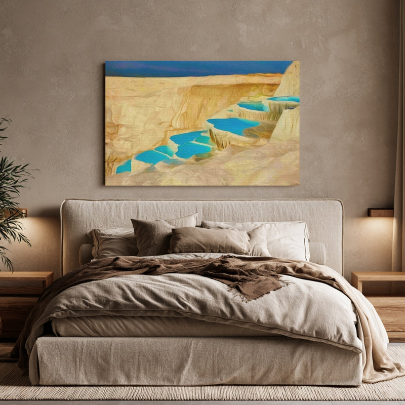 Cotton Castle Thermal Terraces — Pamukkale, Turkey, view 6