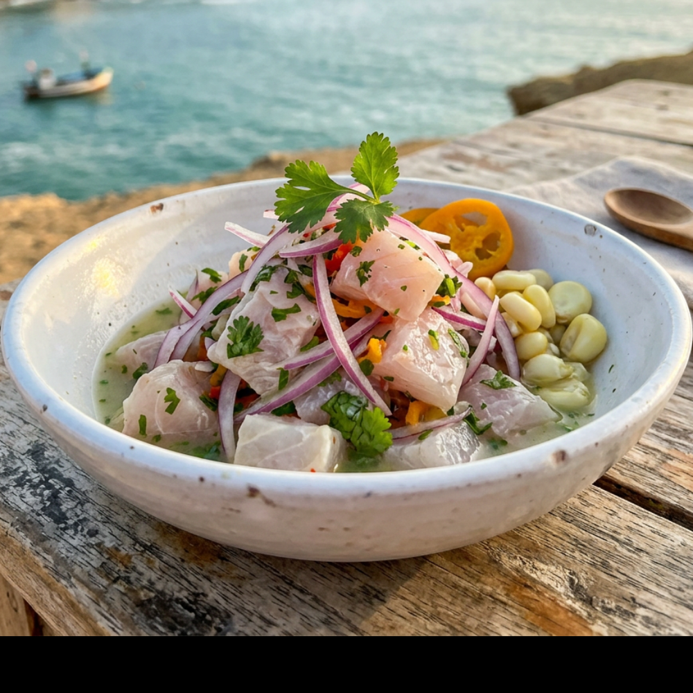 Local cuisine study in Paracas, Peru