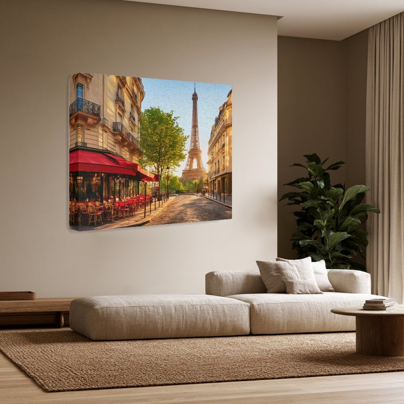 Paris Cafe Street Scene — Paris, France, view 3