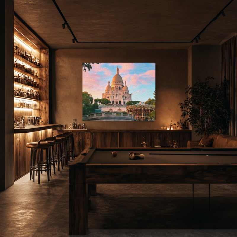Sacre-Coeur Basilica Montmartre — Paris, France, view 7