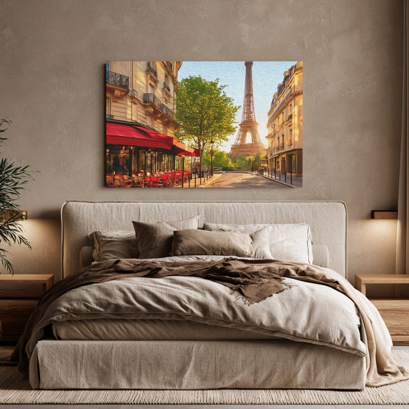 Paris Cafe Street Scene — Paris, France, view 6