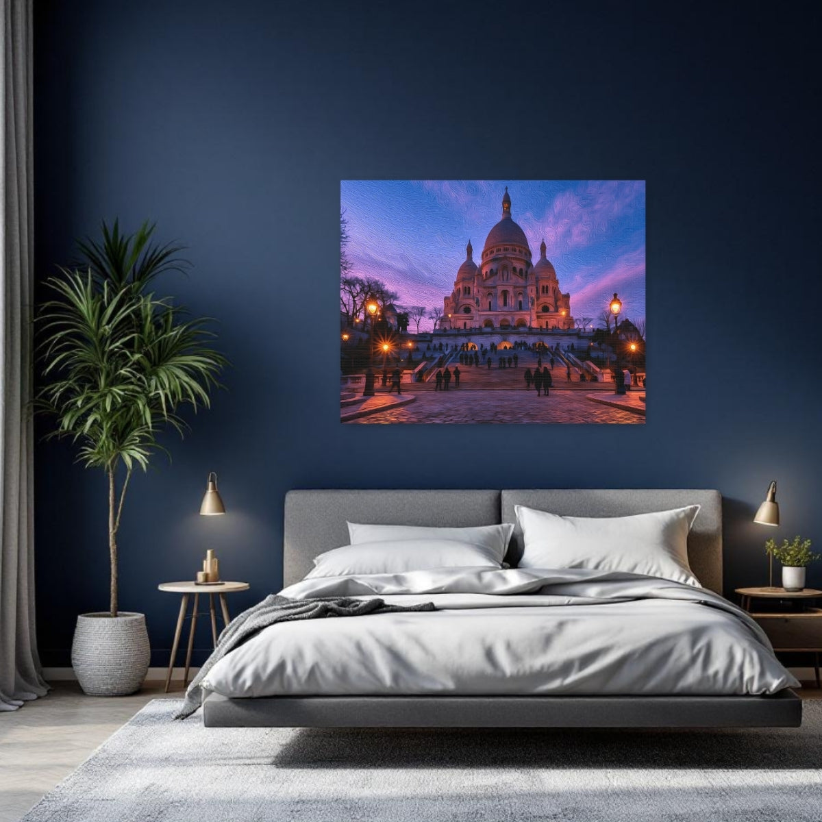 Paris, France | Sacre-Coeur Basilica Montmartre | Original Series Gallery Canvas detail