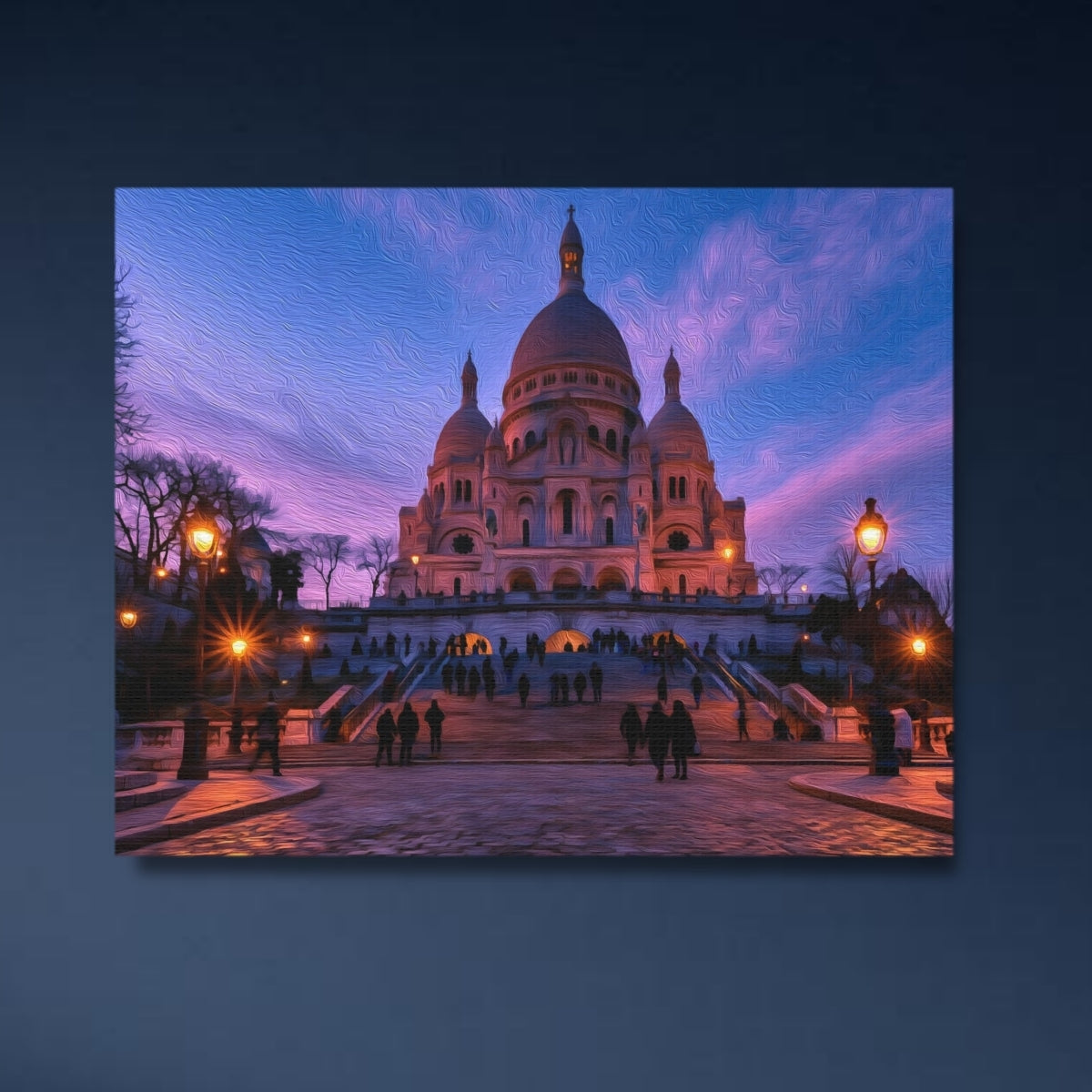 Paris, France | Sacre-Coeur Basilica Montmartre | Original Series Gallery Canvas close-up detail