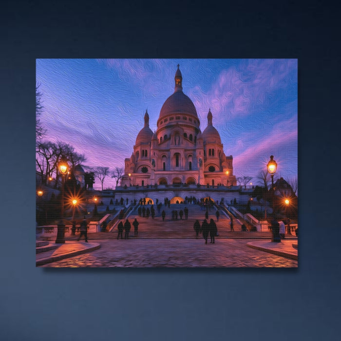 Paris, France | Sacre-Coeur Basilica Montmartre | Original Series Gallery Canvas