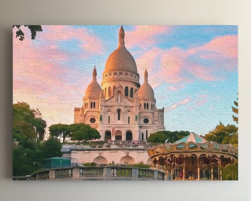 Sacre-Coeur Basilica Montmartre — Paris, France