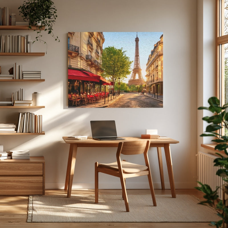 Paris Cafe Street Scene — Paris, France, view 4