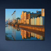 Seaside Promenade at Sunset — close-up thumbnail