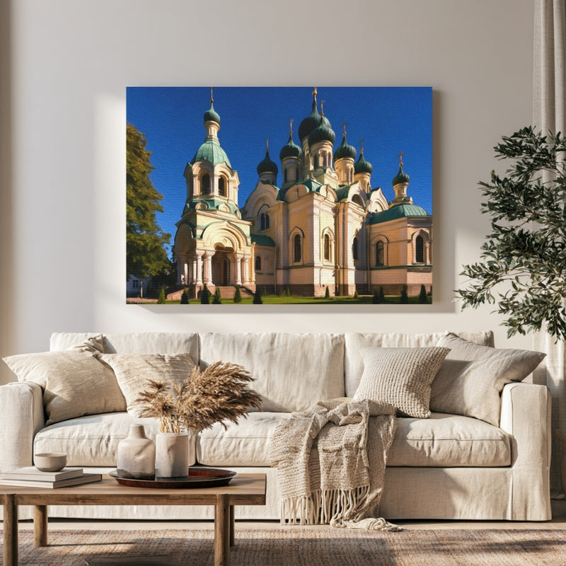 Pärnu Orthodox Church in a room — Pärnu, Estonia