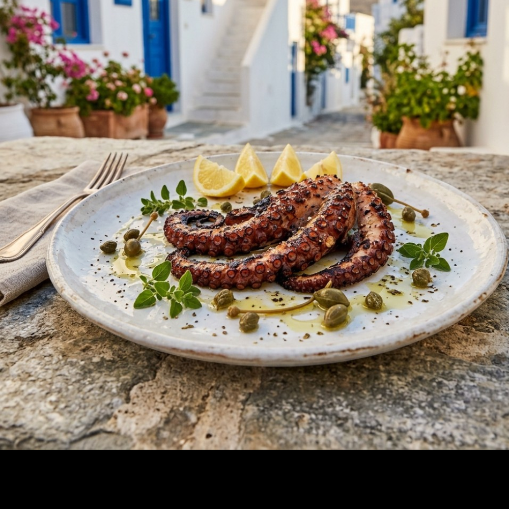 Local cuisine study in Paros, Greece