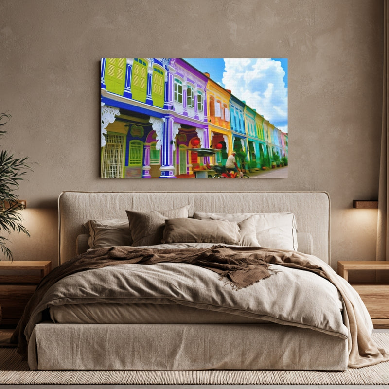 Harmony Street Shophouses Row — Penang Georgetown, Malaysia, view 6