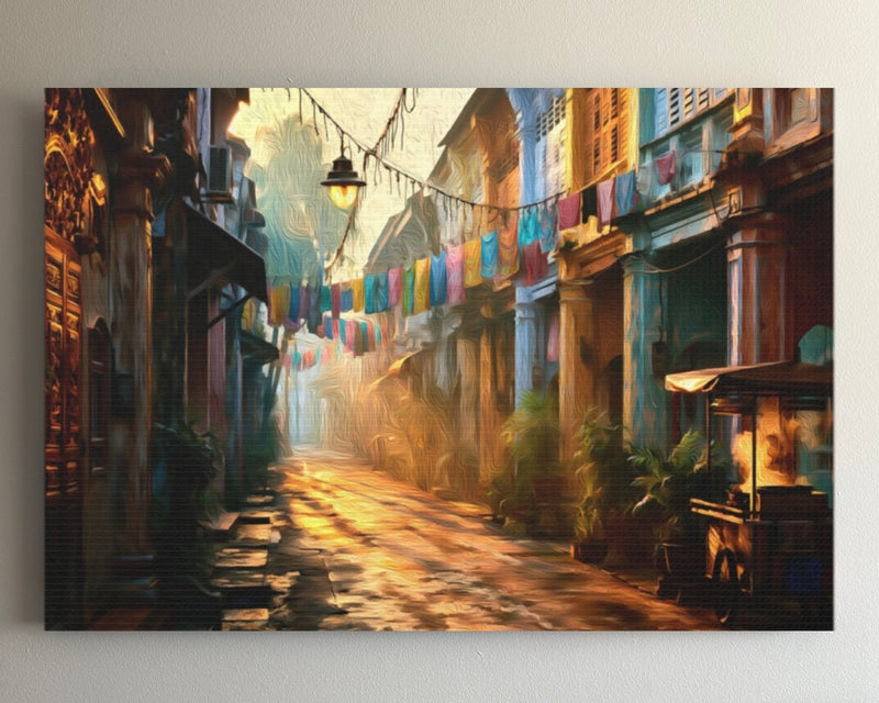 Historic Georgetown Alley — Penang Georgetown, Malaysia
