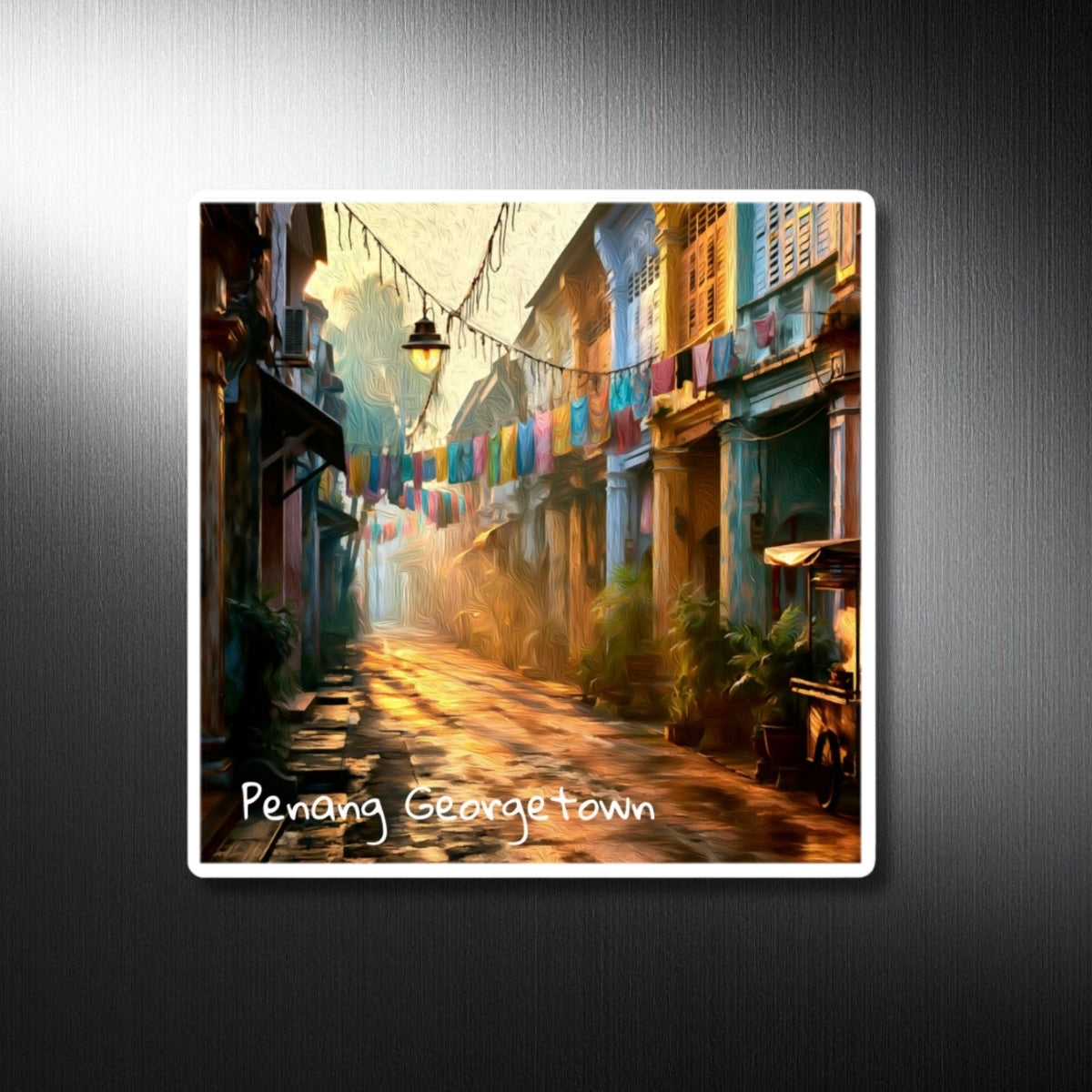 Historic Georgetown Alley — Penang Georgetown, Malaysia, study 1