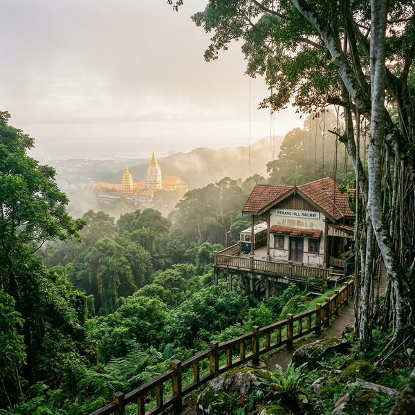 Botanical and pigment specimen study for Penang Hill, Malaysia