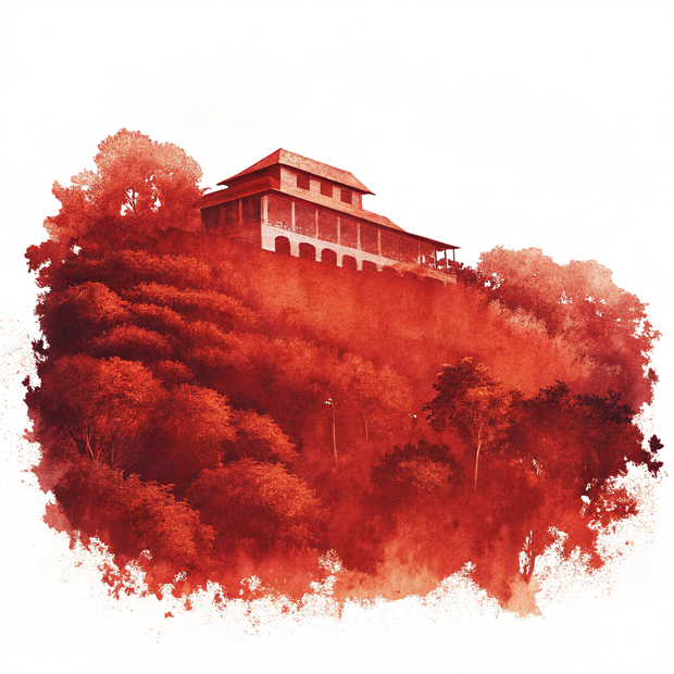 Penang Hill watercolor