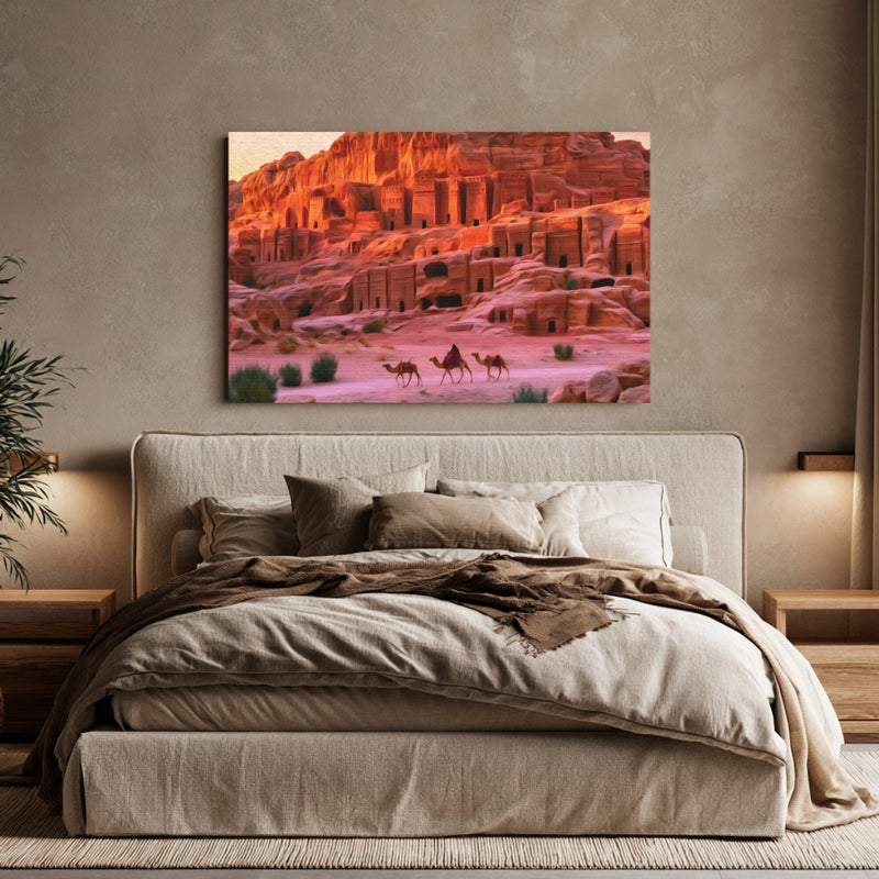 Petra Royal Tombs Facade — Petra, Jordan, view 6
