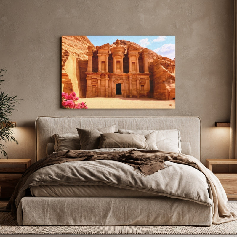Al Deir Monastery Petra — Petra, Jordan, view 6