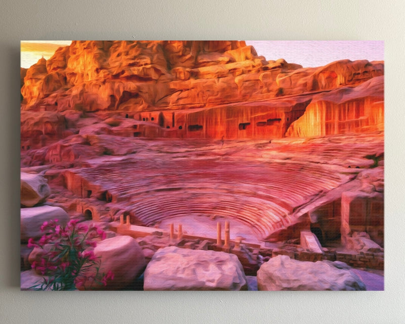 Petra Roman Theatre Ruins — Petra, Jordan