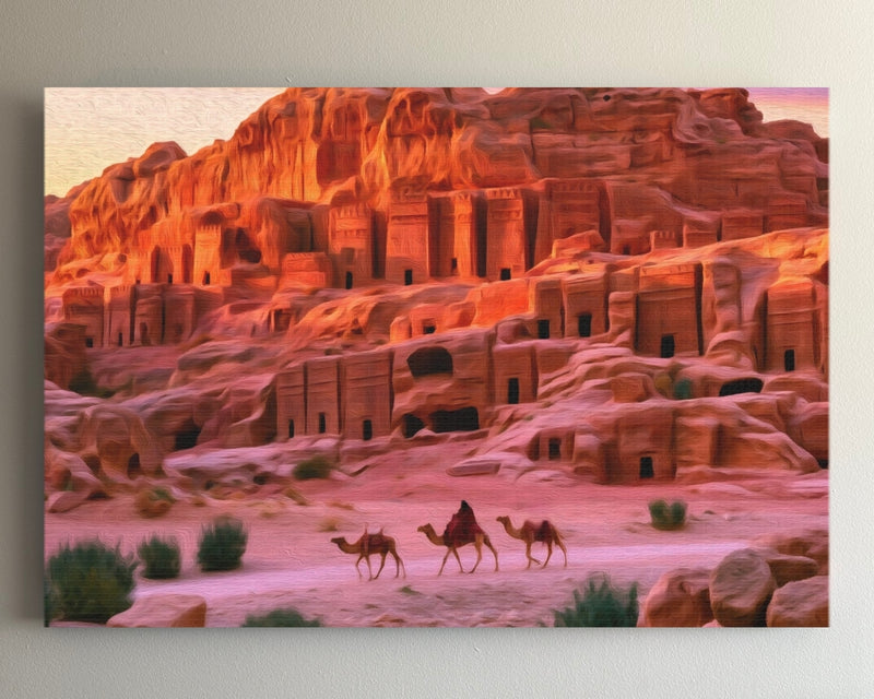 Petra Royal Tombs Facade — Petra, Jordan