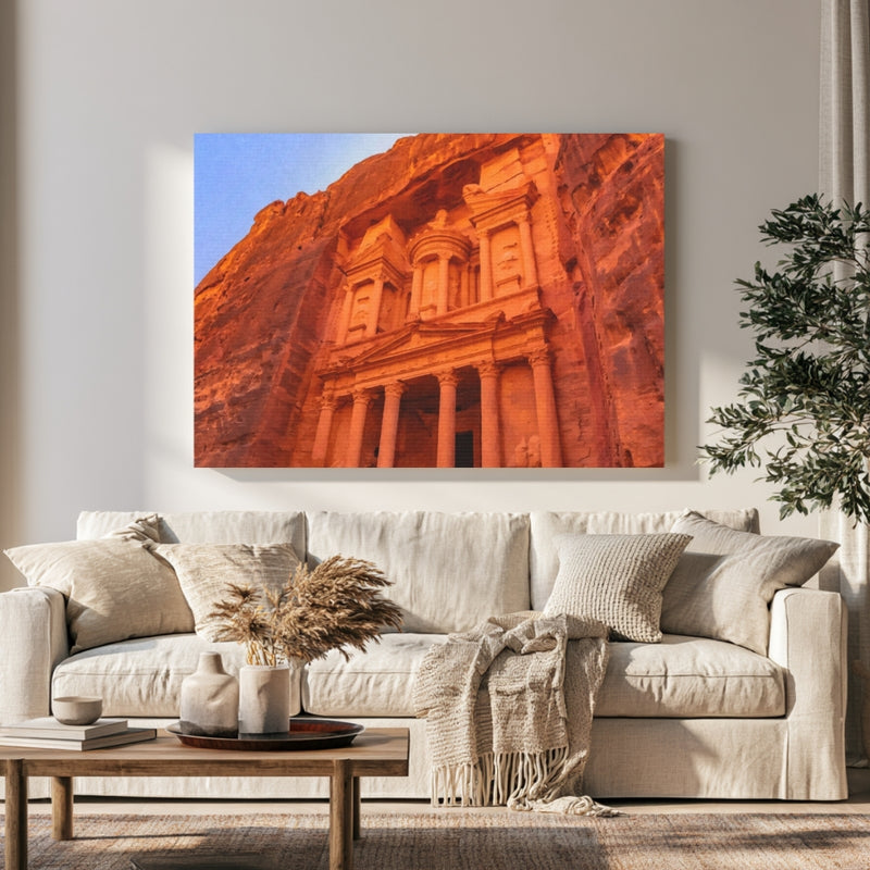 Al-Khazneh The Treasury — Petra, Jordan, view 1