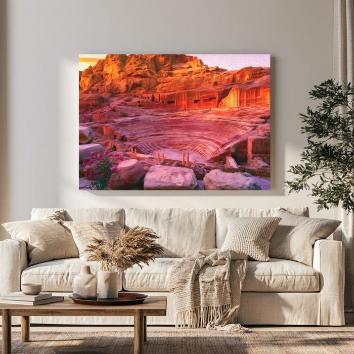 Petra Roman Theatre Ruins