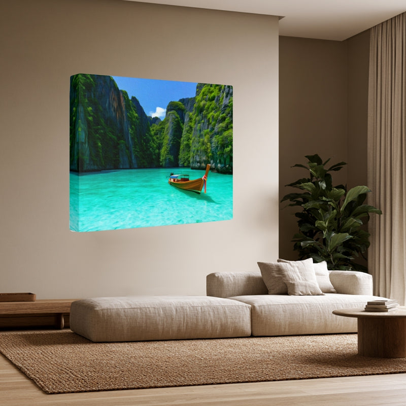 Pileh Lagoon Longtail Boat — Phi Phi Islands, Thailand, view 3