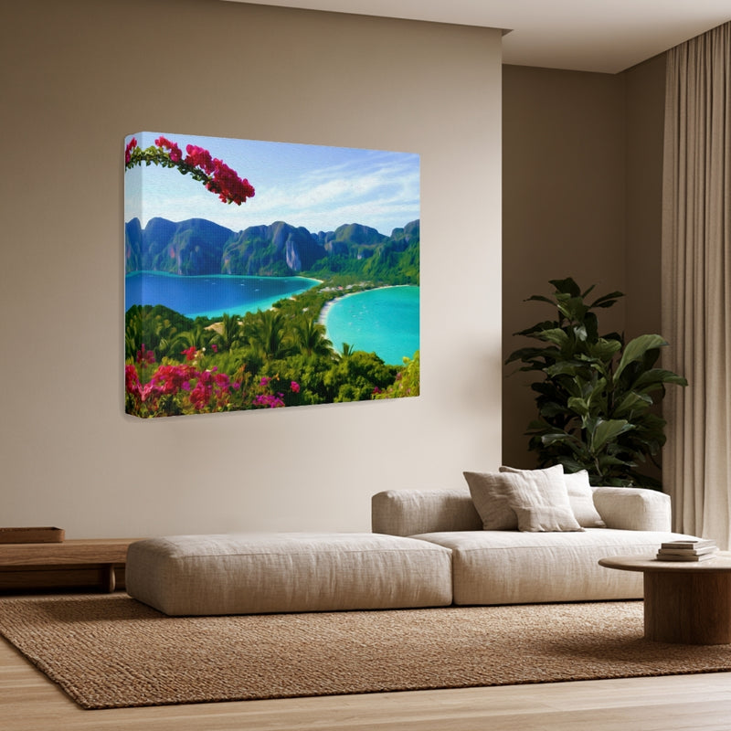 Phi Phi Don Viewpoint Panorama — Phi Phi Islands, Thailand, view 3