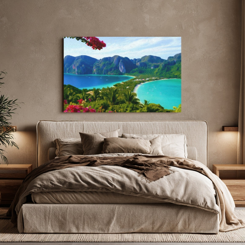 Phi Phi Don Viewpoint Panorama — Phi Phi Islands, Thailand, view 6