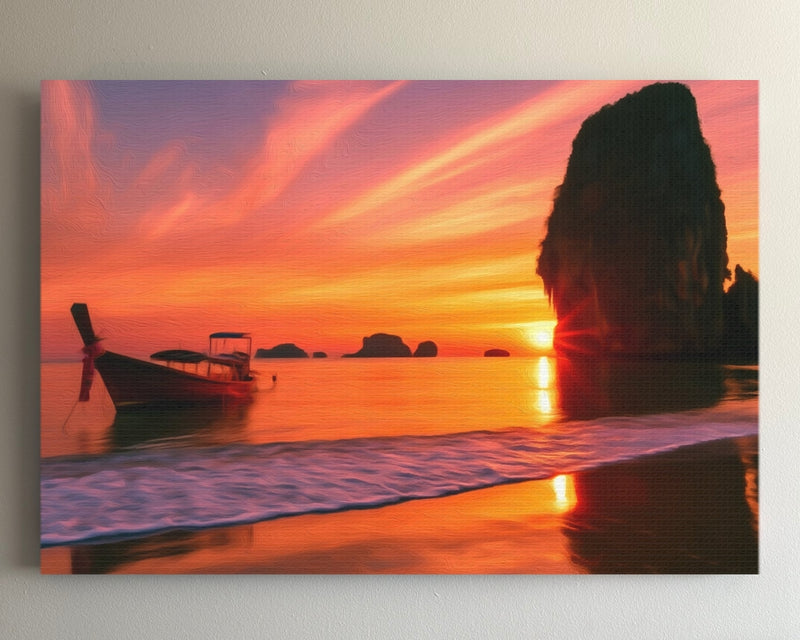 Railay Beach Limestone Pinnacle — Phi Phi Islands, Thailand