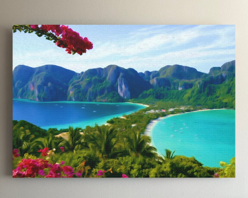 Phi Phi Don Viewpoint Panorama — Phi Phi Islands, Thailand