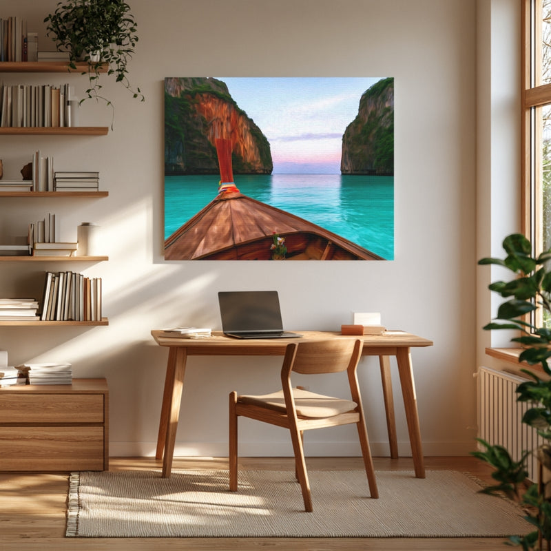 Maya Bay Longtail Boat — Phi Phi Islands, Thailand, view 4