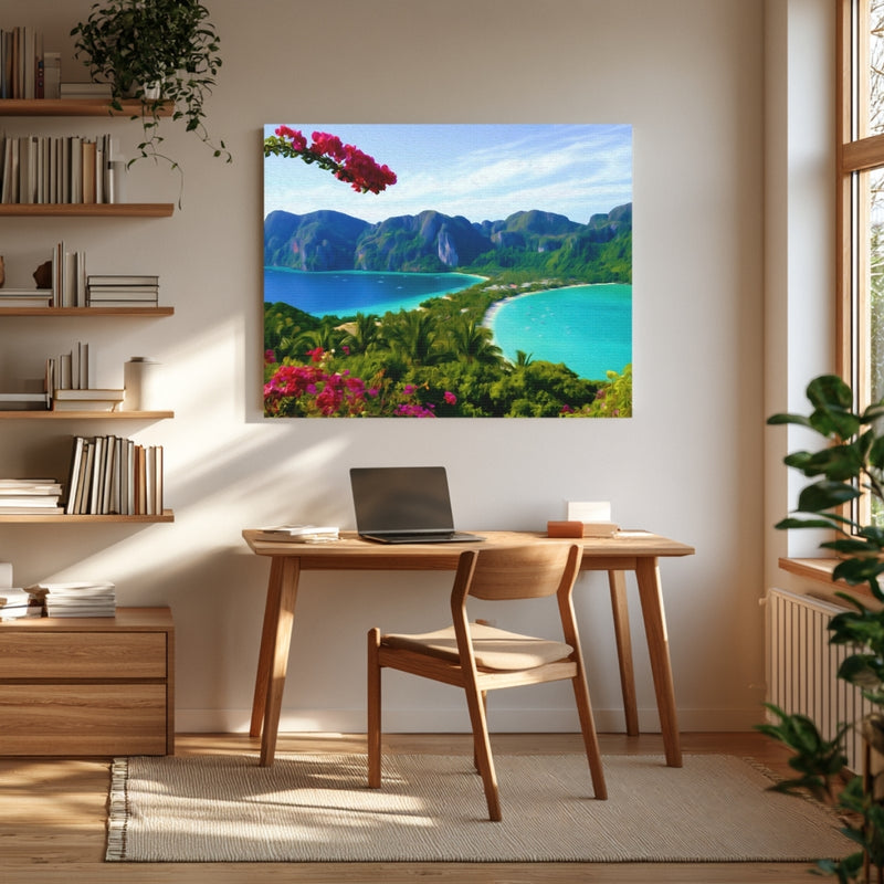 Phi Phi Don Viewpoint Panorama — Phi Phi Islands, Thailand, view 4
