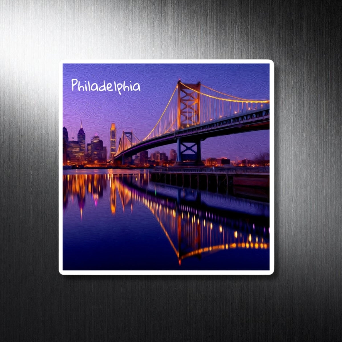 Philadelphia Skyline at Dusk — Philadelphia, Pennsylvania, study 1