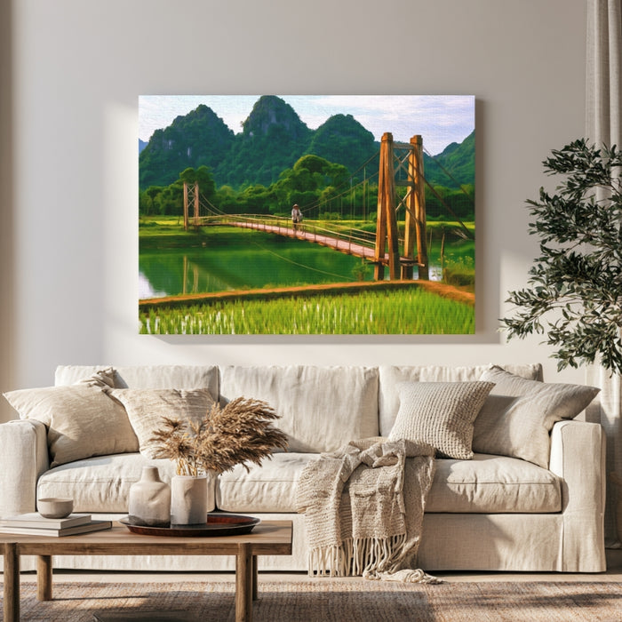 Phong Nha Suspension Bridge
