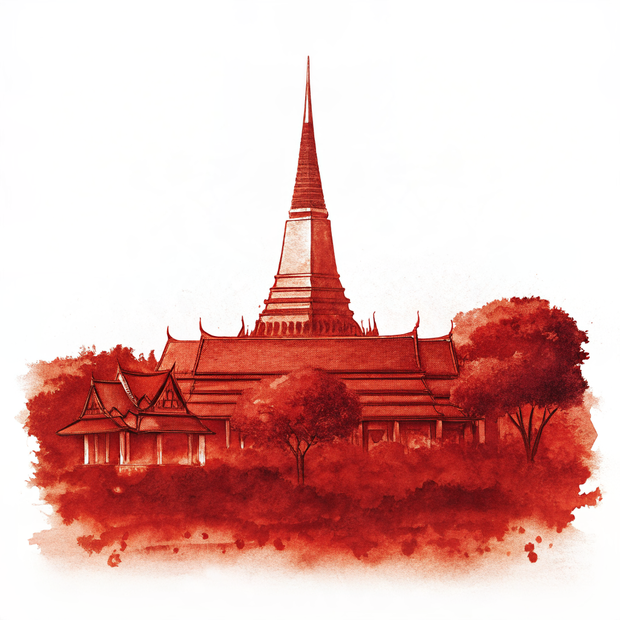 Phuket watercolor