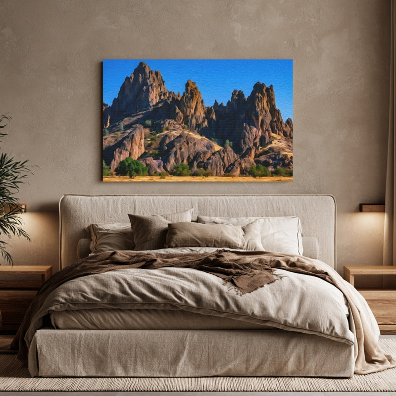 Jagged Rock Spires Formation — Pinnacles National Park, California, view 6