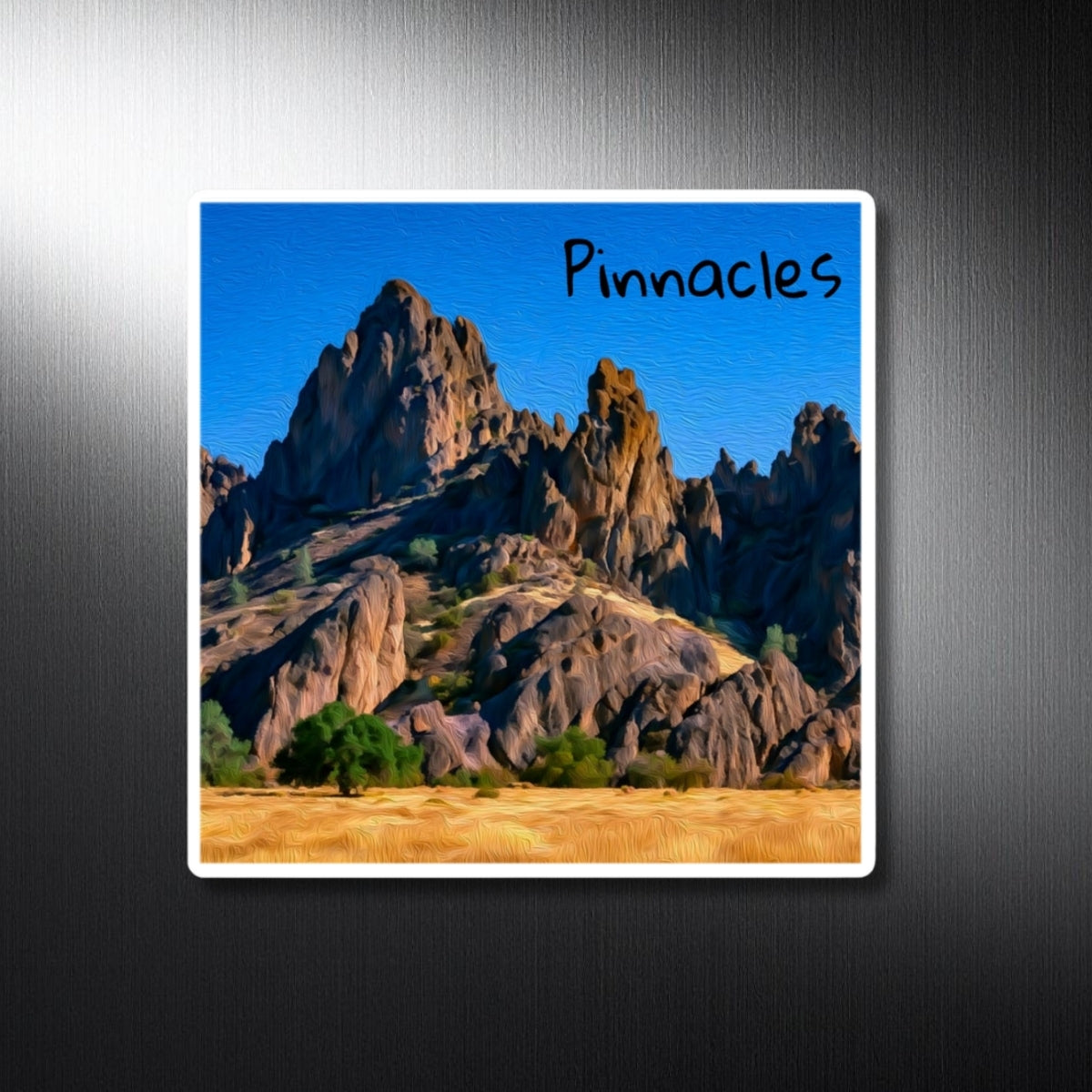 Jagged Rock Spires Formation — Pinnacles National Park, California, study 1