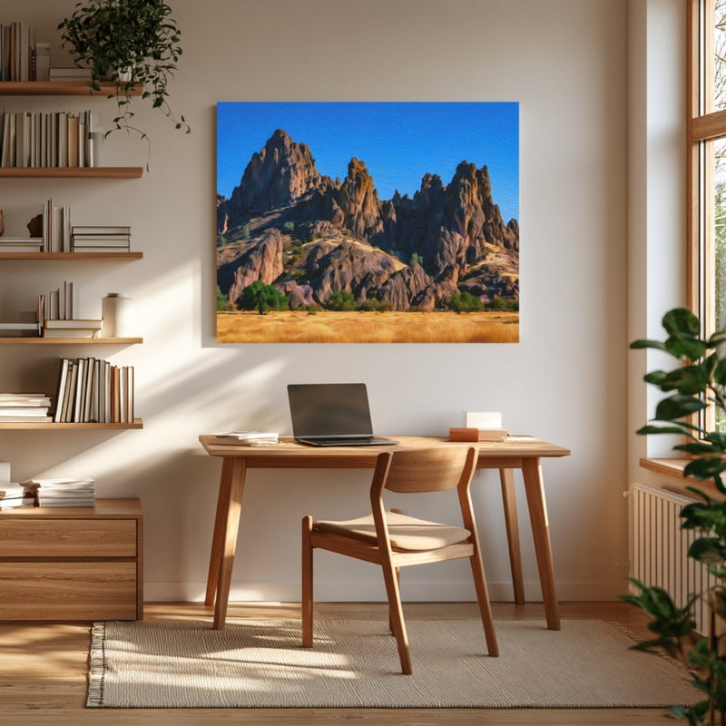 Jagged Rock Spires Formation — Pinnacles National Park, California, view 4