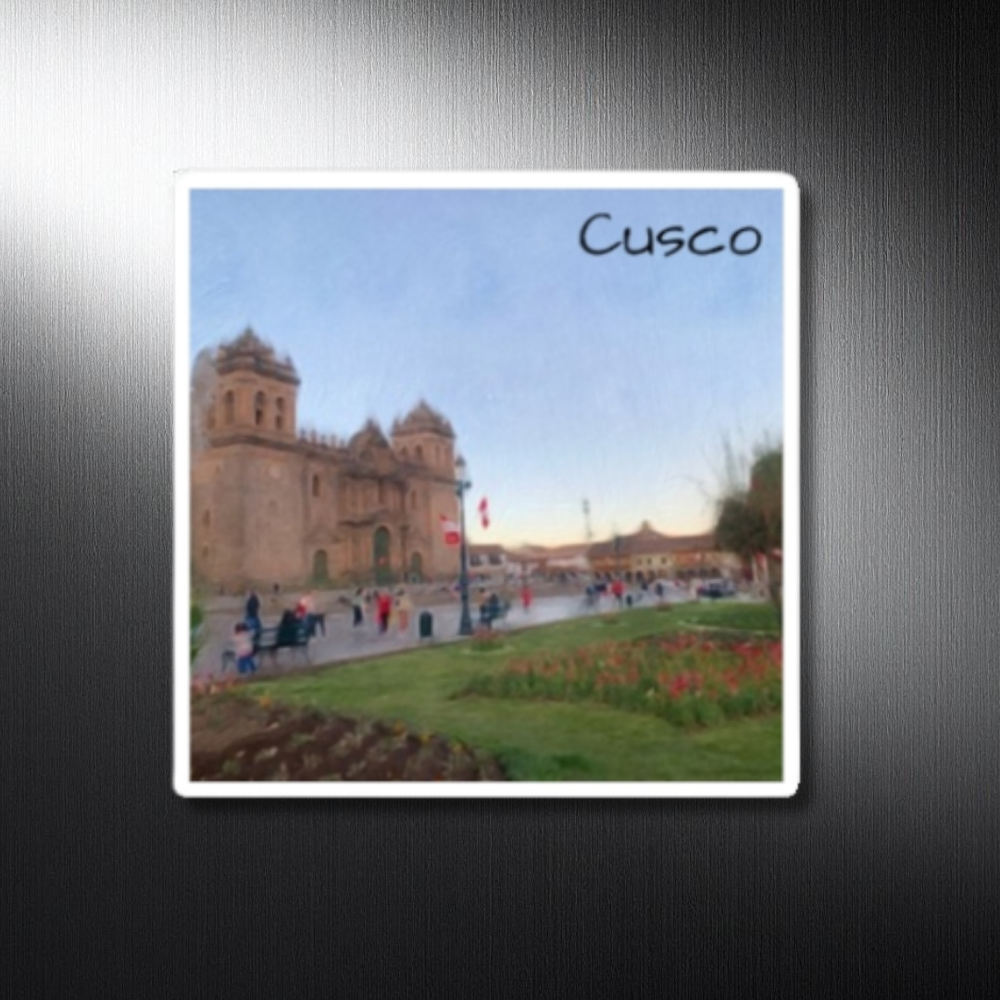 Cusco, Peru | Cusco Cathedral | Original Series Decorative Magnet