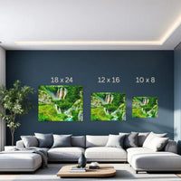 Cascading Waterfalls Lush Canyon — study 3 thumbnail