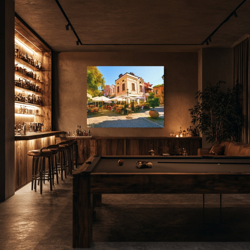 Plovdiv Old Town Cafe Square — Plovdiv, Bulgaria, view 7