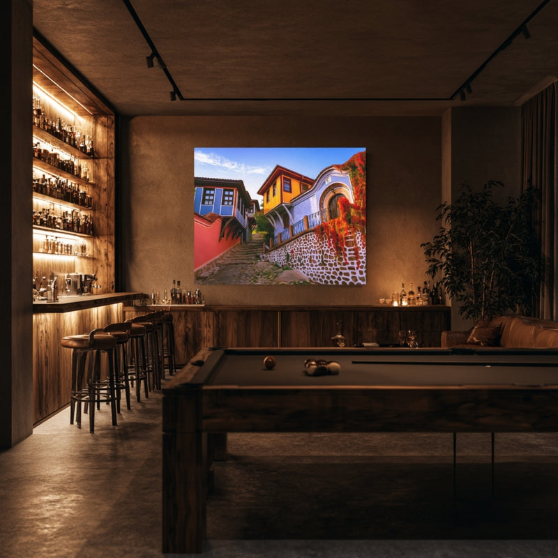 Old Town Cobblestone Street — Plovdiv, Bulgaria, view 7