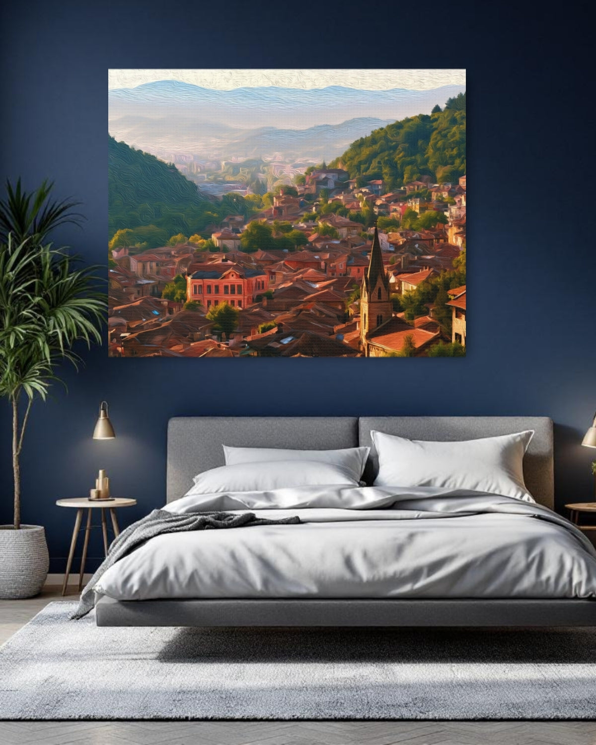 Plovdiv Old Town Rooftops — Plovdiv, Bulgaria, study 1
