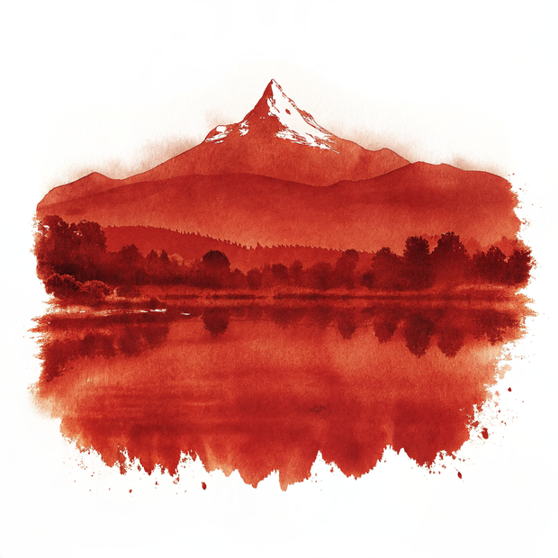 Pokhara watercolor
