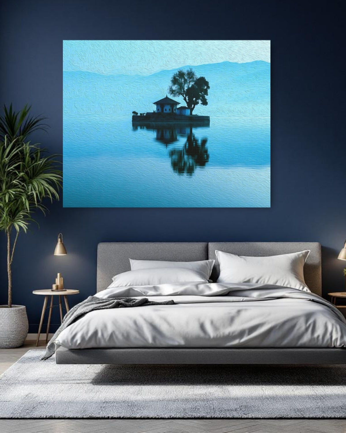 Tal Barahi Temple Lake — Pokhara, Nepal Study No. 1