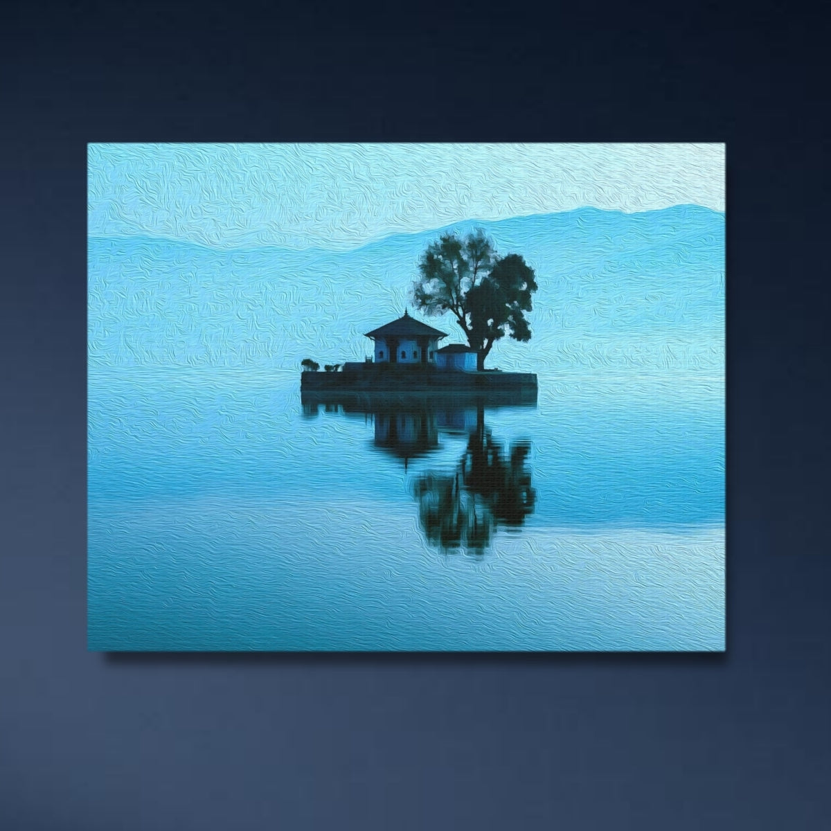 Tal Barahi Temple Lake — Pokhara, Nepal Study No. 4